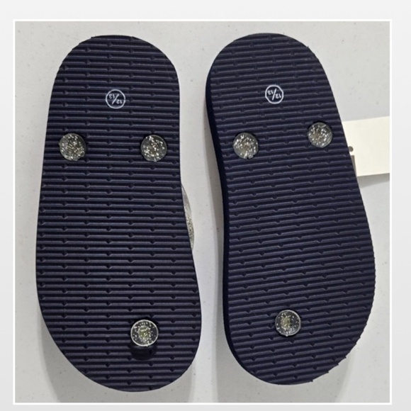 New Shoes Girls Flip Flops Kids Stars Patriotic USA American NWT - Picture 11 of 16